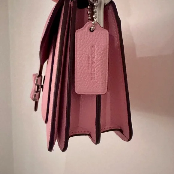 Coach Tabby 26 Pink Leather Shoulder Bag - Picture 3 of 4